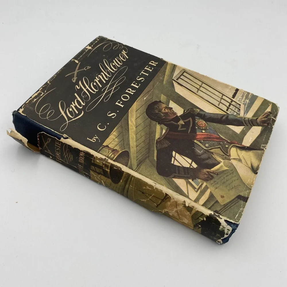 Lot of 2 Lord Lt Hornblower by C.S. Forester‎ 1946 + 1952 HC DJ 1st Editions